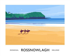 Co Donegal - Rossnowlagh Unframed 40x30