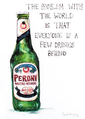 Drinks Beer - Peroni Unframed