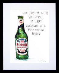 Drinks Beer - Peroni Frame Black