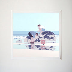 Mussel Pickers Unframed