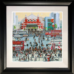 Print - After The Saturday Matinee 66.5x65 Black Frame