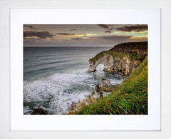 Co Antrim - Sea Arch at Dunluce White Box Frame