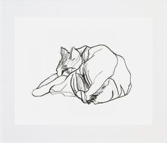 Sleeping Cat I Unframed