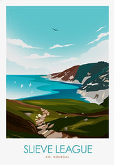 Co Donegal - Slieve League Unframed