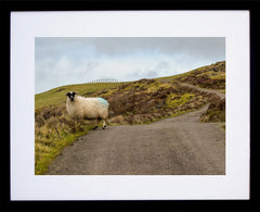 Co Down - Smile, Slieve Gullion - Black Frame