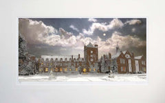 Belfast - Snowy Night Campbell College Unframed 71x45