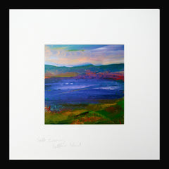 Print - Soft Evening, Rathlin Island Black Frame