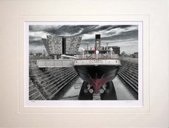 Belfast - SS Nomadic Belfast Unframed 40X30