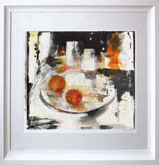 Still Life With Apples Framed