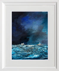 Print - Storm Over the Maidens - Framed