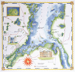 Map Lower Strangford Lough