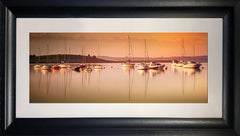 Co Down - Strangford Sunrise - Ltd Edition Chunky Black Frame