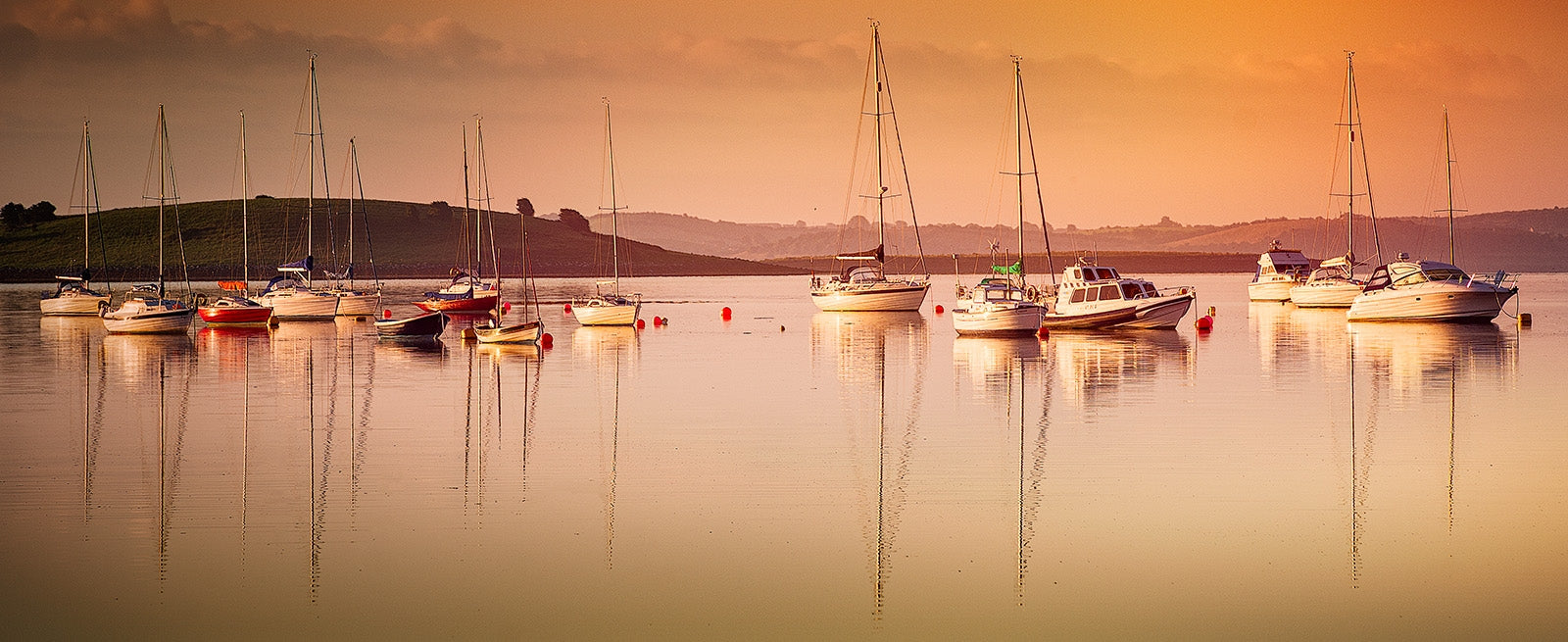 Co Down - Strangford Sunrise - Ltd Edition-Available In One Size Only-Unframed