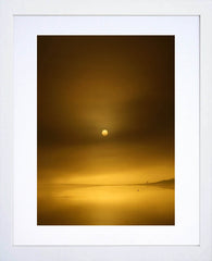 Co Down - Strangford Sunrise Frame White 