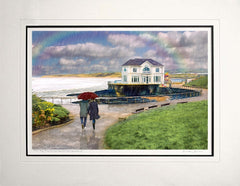 Co Antrim - Rain Series - Sun Shower Portrush Unframed 60x47.5