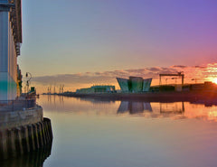 Belfast - Sunrise, Belfast Lough - Unframed