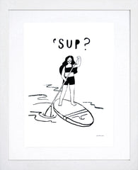 Other - Sup? White Frame