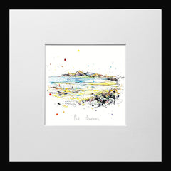 Print Open Edition Landscapes - The Mournes-12 x 12-Small Flat Black Frame