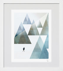 The Adventurous White Frame