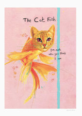 The Cat Fish - Unframed