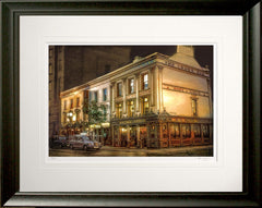 Belfast - The Crown Bar I Frame Black Moulded 60x47.5