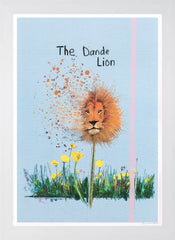 The Dandelion - White Frame