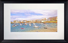 Co Antrim - The Harbour, Portrush Frame Black Moulded 71X45