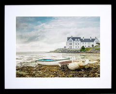 The House by Strangford Lough Framed