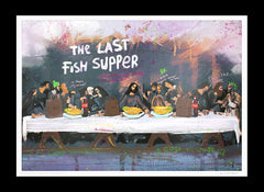 The Last Supper - Black Frame