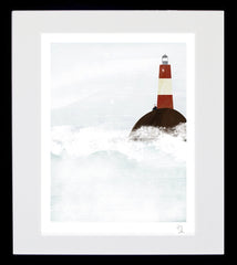 The Lighthouse Keeper Black Frame