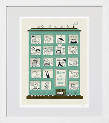 The Magic House White Frame