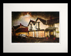 Co Down - The Old Inn Crawfordsburn Flat Black Frame