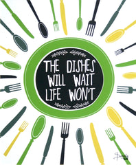 Dishes Can Wait - Green