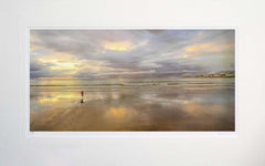 Co Derry - Those Were The Days Portstewart Strand Unframed 71x45