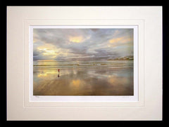 Co Derry - Those Were The Days Portstewart Strand Frame Black Box 40x30