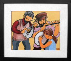 Original - Three Musicians Framed