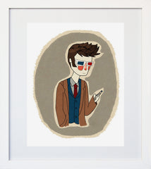 Timey Wimey White Frame