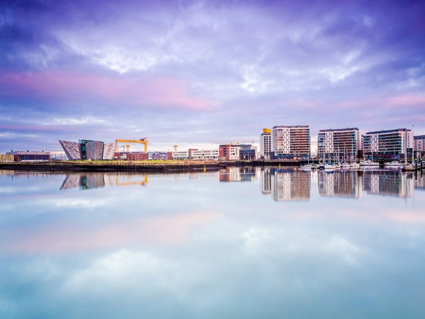 Titanic Skyline Unframed