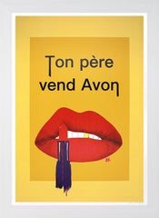 Ton Pere Vend Avon - White Frame