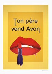 Ton Pere Vend Avon - Unframed