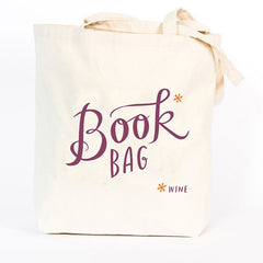 Book (Wine) Tote Bag