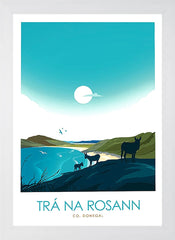 Co Donegal - Tra Na Rosann White Frame