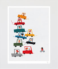 Traffic Jam Unframed