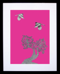 Two for Joy - Pink Framed