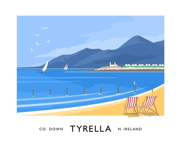 Co Down - Tyrella Unframed 40x30