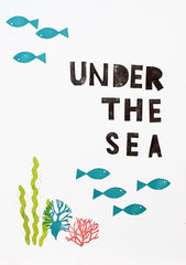 Original - Under The Sea Unframed