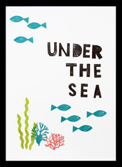 Original - Under The Sea Black Frame