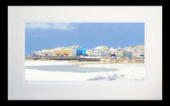 Co Down - Under Winter Skies Donaghadee Flat Black Frame