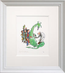 Quentin Blake - V Is For Vet Framed