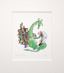 Quentin Blake - V Is For Vet Unframed